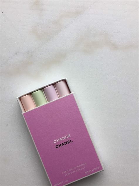 chanel chance perfume pencils review